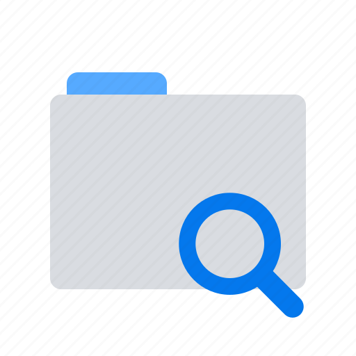 Folder, magnifier, search icon - Download on Iconfinder