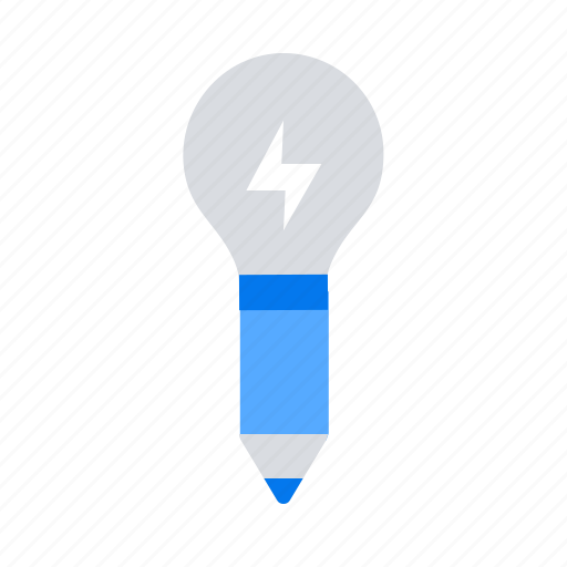Creative, idea, pencil icon - Download on Iconfinder