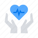heart, hands, medical insurance