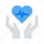 heart, hands, medical insurance 
