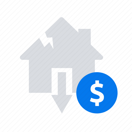 Damage, house, living expenses icon - Download on Iconfinder