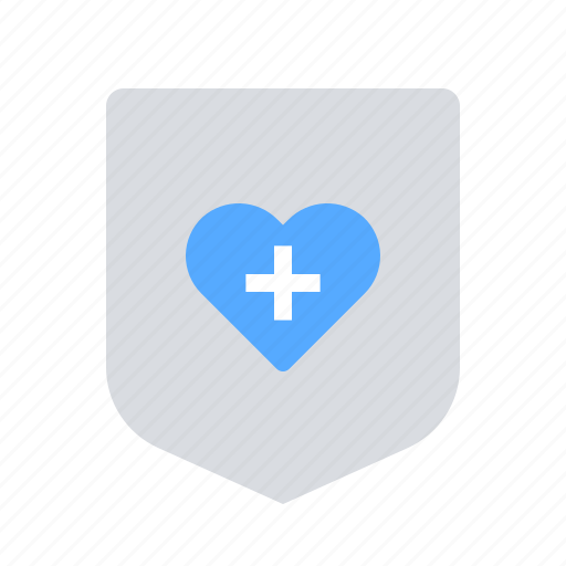 Medical, shield, health insurance icon - Download on Iconfinder