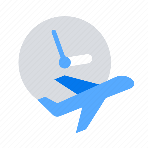 Delay, time, flight icon - Download on Iconfinder