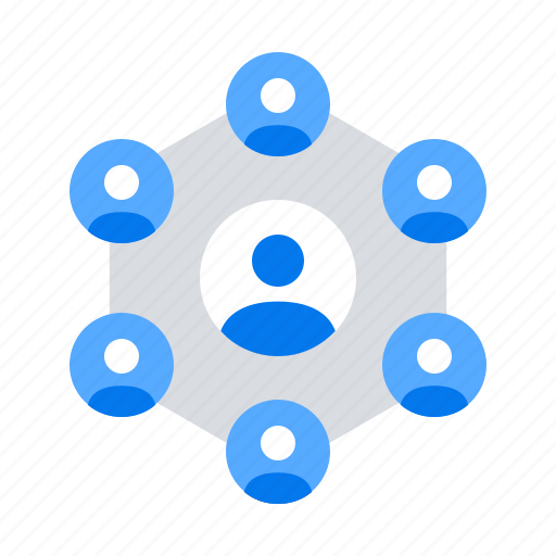 Connection, leader, team icon - Download on Iconfinder