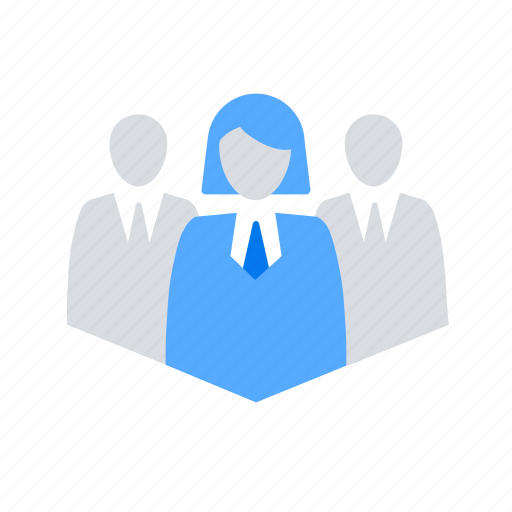 Manager, team, woman icon - Download on Iconfinder