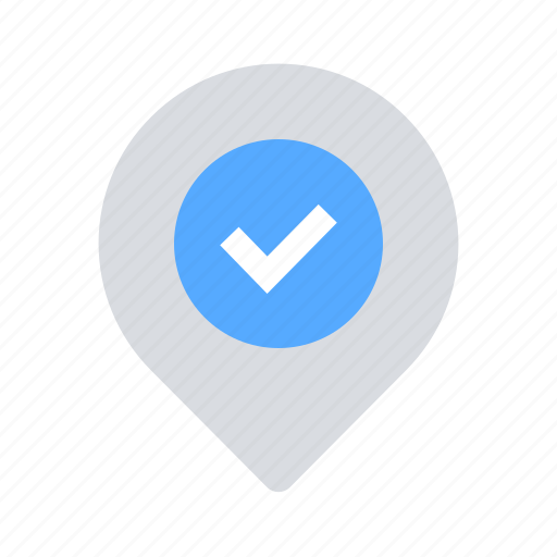 Check, in, pin icon - Download on Iconfinder on Iconfinder