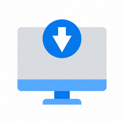 Computer, download, file icon - Download on Iconfinder