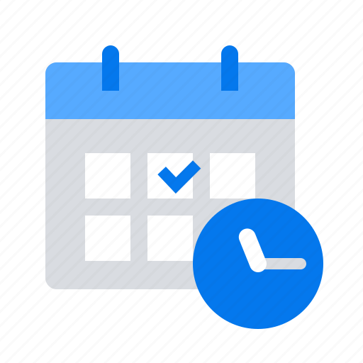 Calendar, clock, schedule icon - Download on Iconfinder