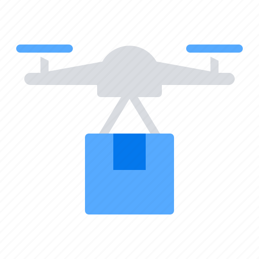 Drone, delivery, untact icon - Download on Iconfinder