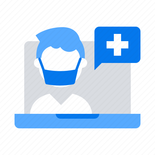 Untact, healthcare, check icon - Download on Iconfinder