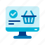 basket, checkout, commerce and shopping, ecommerce, online shop, shop, success 