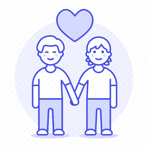 Couple, gay, hand, happy, heart, holding, lgbt icon - Download on Iconfinder