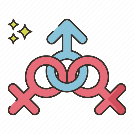 Bisexual, gender, lgbt icon - Download on Iconfinder