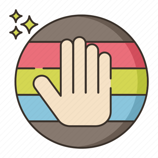 Fear, hand, hate, homophobia icon - Download on Iconfinder