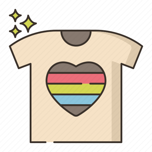 Lgbt, love, pride, shirt icon - Download on Iconfinder