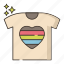 lgbt, love, pride, shirt 