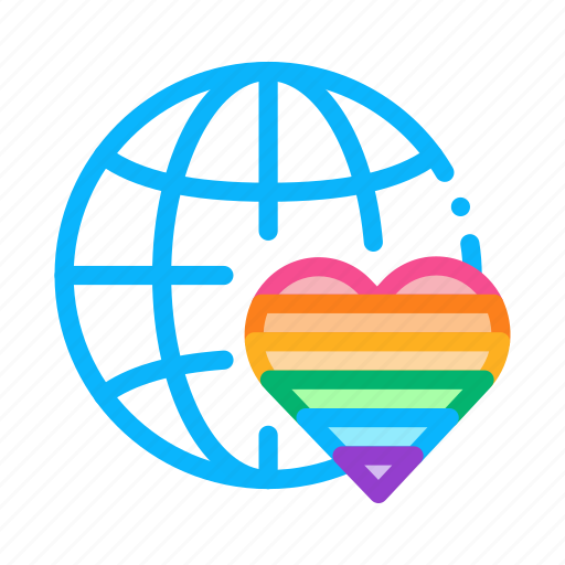 Community, flag, free, lgbt, linear, love, world icon - Download on Iconfinder