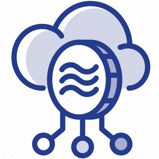 Cloud computing, coin, digital, libra, libracoin, money icon - Download on Iconfinder