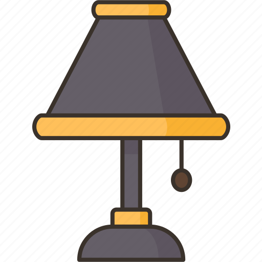 Lamp, desk, light, room, furniture icon - Download on Iconfinder
