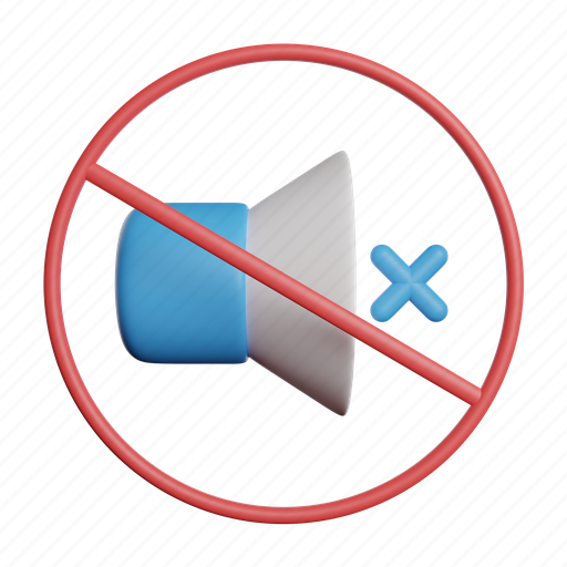 Silent, please, sound, off, speaker, audio, mute icon - Download on Iconfinder