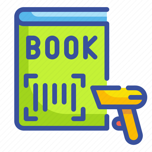 Barcode, book, education, library, loan, school icon - Download on Iconfinder
