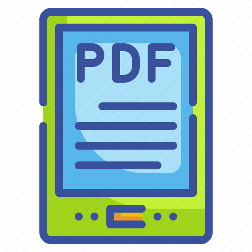 Ebook, education, library, online, pdf, school, tablet icon - Download on Iconfinder