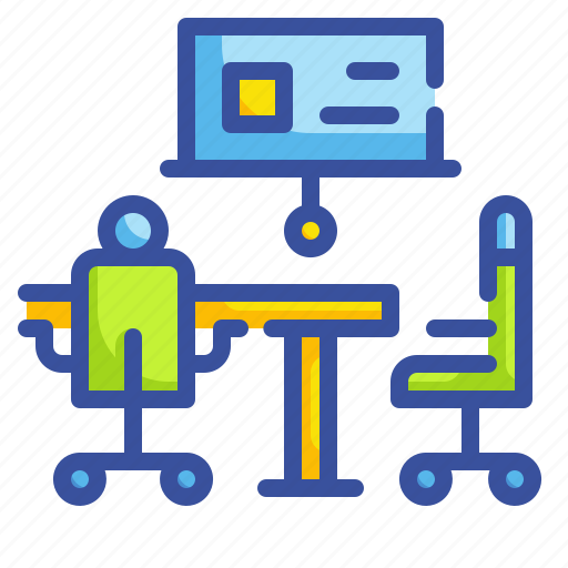 Education, library, metting, room, school, space, working icon - Download on Iconfinder