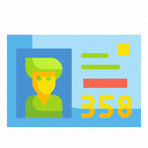 Avatar, card, education, id, library, school, student icon - Download on Iconfinder