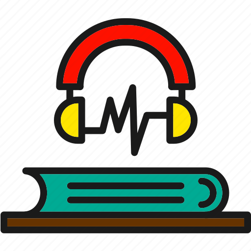 Audio, audiobook, book, education, learning icon - Download on Iconfinder