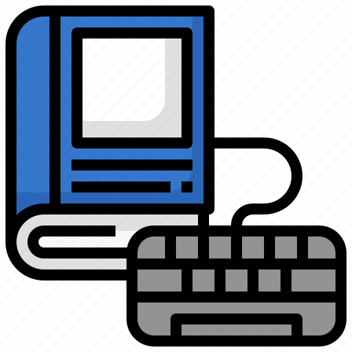 Digital, book, keyboard, ebook icon - Download on Iconfinder