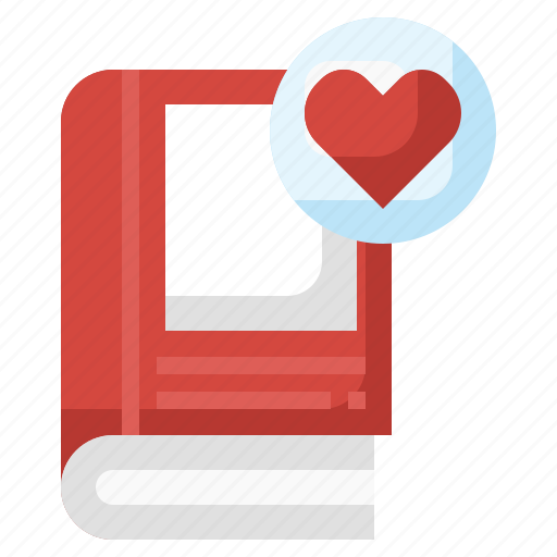 Love, books, story, romantic, novel, literature icon - Download on Iconfinder