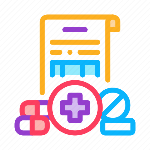 Pharmaceutical, license, certificate, researching, medical, electronic icon - Download on Iconfinder