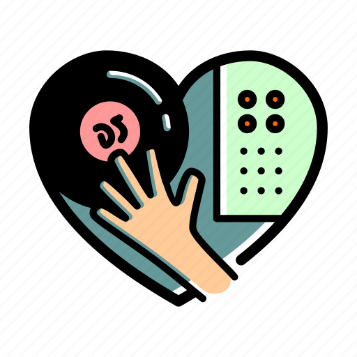 Dj, dj mixer, lifestyle, heart, love, music, play icon - Download on Iconfinder