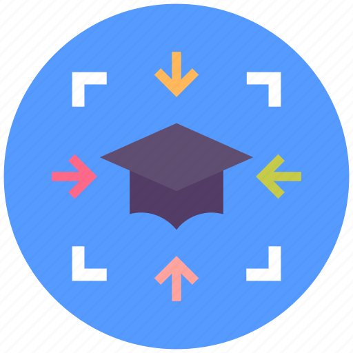 Learner, center, college, degree, education, school icon - Download on Iconfinder