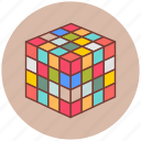 problem, solving, cube, toy, game, rubik, smart