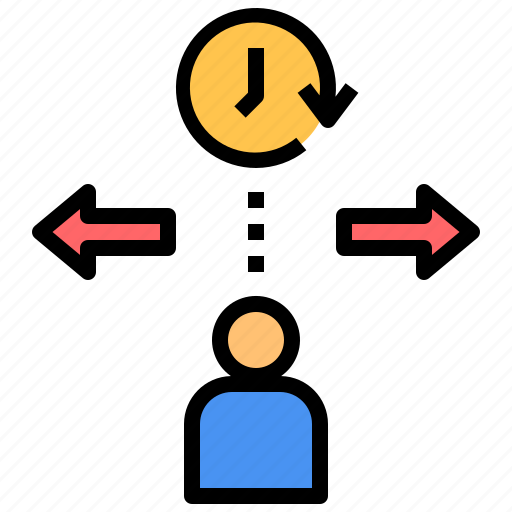Decision, past, future, opportunity, alternative, time icon - Download on Iconfinder