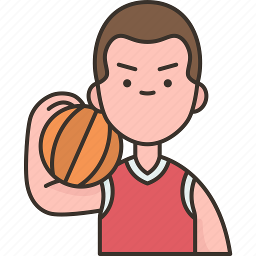 Basketball, player, athlete, sport, competition icon - Download on Iconfinder