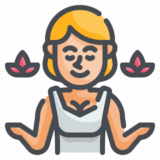 Yoga, meditation, exercise, relaxation, wellness icon - Download on Iconfinder