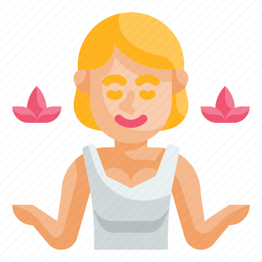 Yoga, meditation, exercise, relaxation, wellness icon - Download on Iconfinder