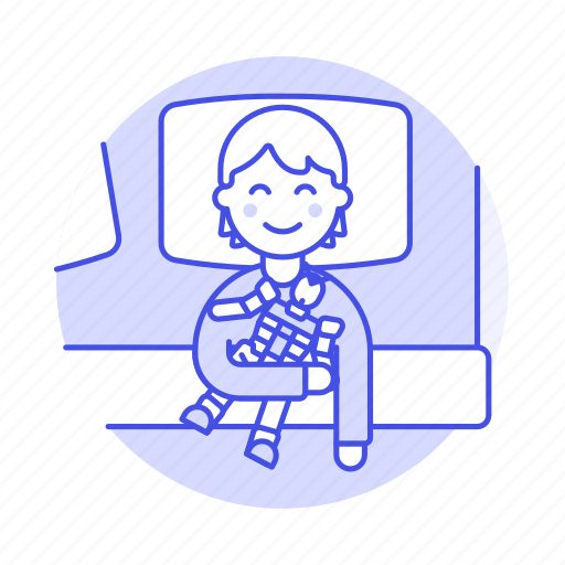 Male, toy, pillow, sleeping, boy, lifestyle, rest icon - Download on Iconfinder
