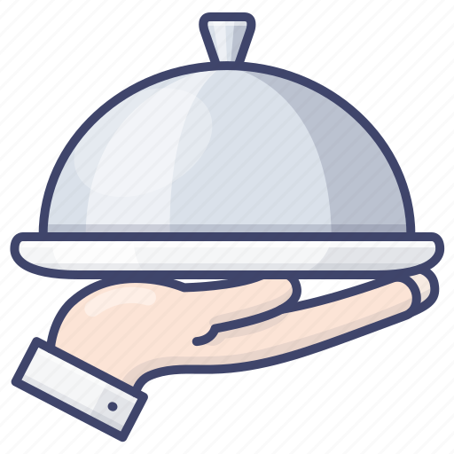 Food, serving, service, waiter icon - Download on Iconfinder