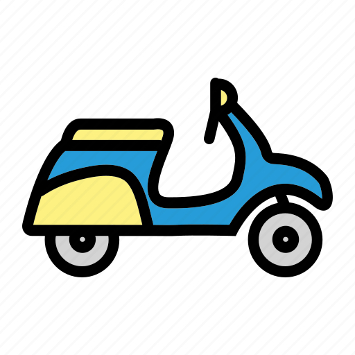 Lifestye, scooter, motorbike, motorcycle, transport, vespa icon - Download on Iconfinder