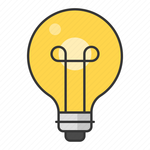 Bright, bulb, electric, globe led bulb, light, lightbulb icon - Download on Iconfinder
