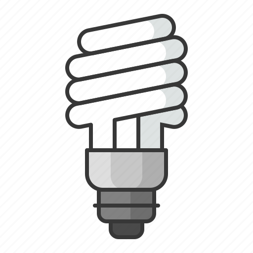 Bright, bulb, electric, light, lightbulb, spiral bulb icon - Download on Iconfinder