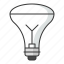 br, bright, bulb, bulged reflector, electric, light, lightbulb