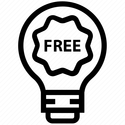 Bulb, energy, free, idea, light, light bulb, tag icon - Download on Iconfinder