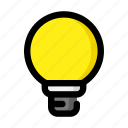 lamp, led, lightbulb, energy saver, light, bulb, yellow