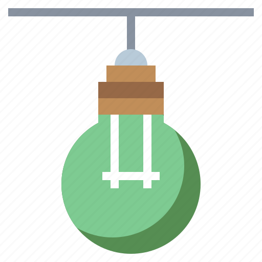 Bulb, business, creative, creativity, education, electronics, hanging icon - Download on Iconfinder