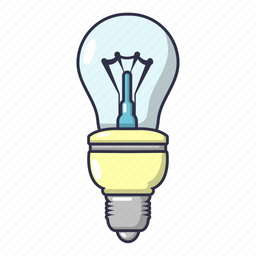 Bulb, cartoon, electric, electricity, energy, idea, object icon - Download on Iconfinder