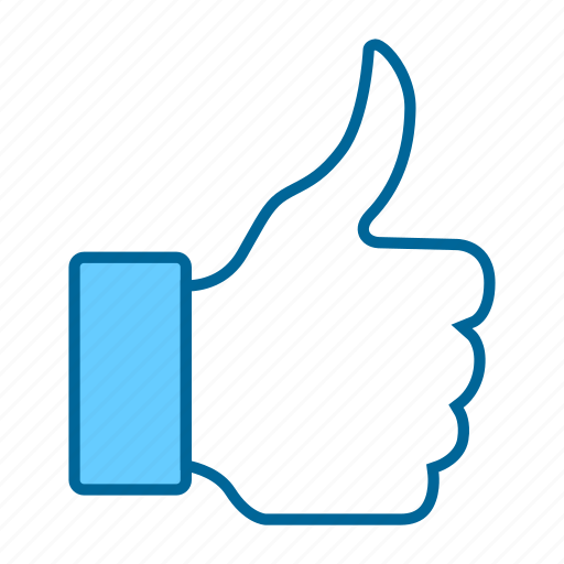 Facebook, like, love, reaction, social network, thumbs, thumbs up icon - Download on Iconfinder